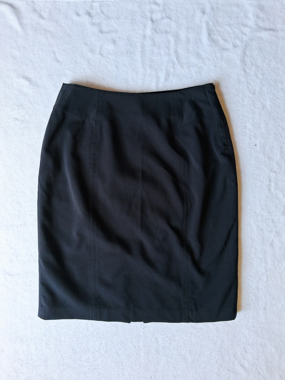 Worthington Stretch Pencil Skirt Black Women's 8 Corporate Chic